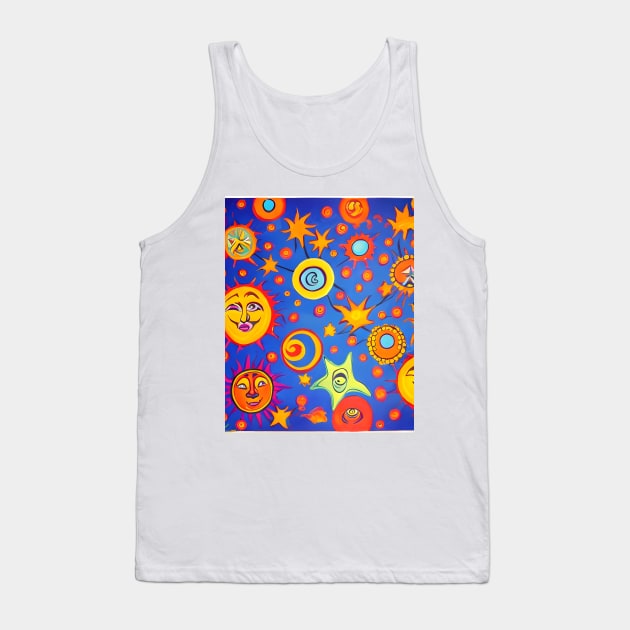 Sun and Moon Tank Top by Bizaire